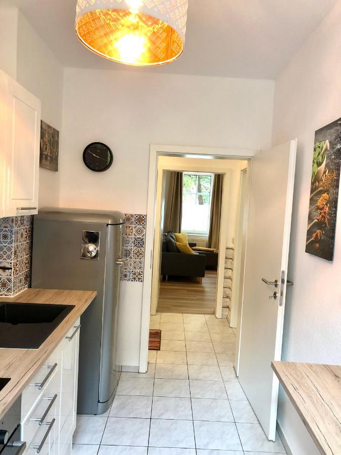 Apartment Zum Grauen Wolf Erfurt Esterno foto