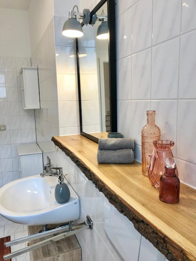 Apartment Zum Grauen Wolf Erfurt Esterno foto