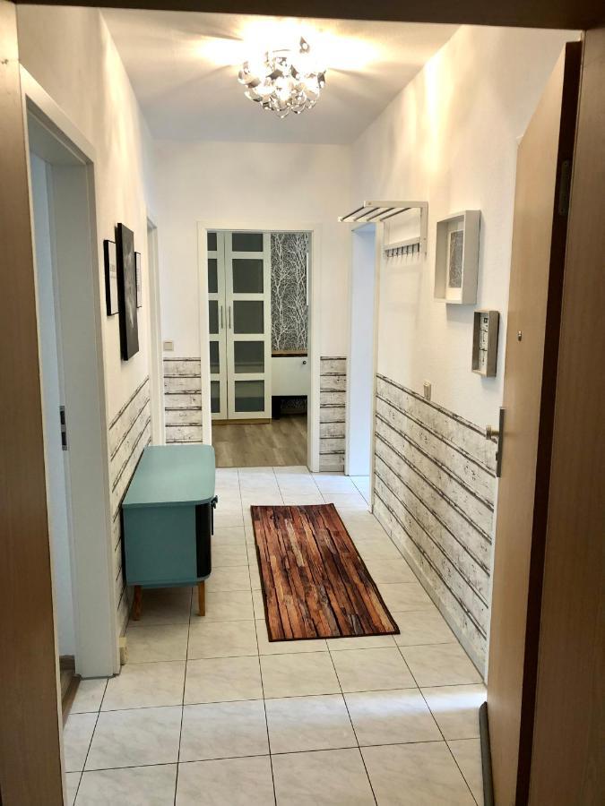 Apartment Zum Grauen Wolf Erfurt Esterno foto